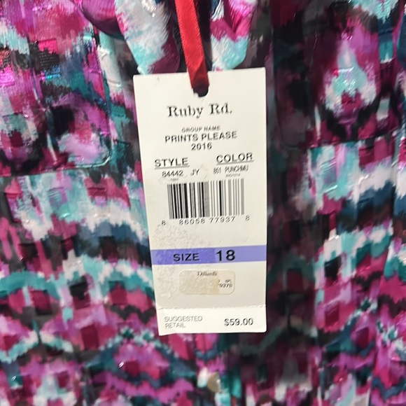 Ruby Rd. Button Up - Picture 3 of 5